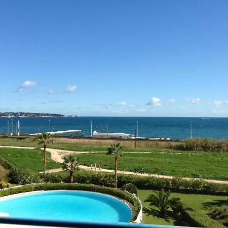 Apartment T2 Vue 48m2 Terrasse Parking Piscine Antibes